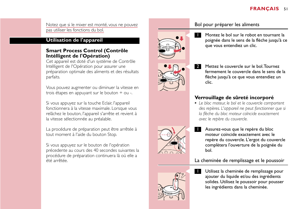 Philips Robot de cuisine User Manual | Page 51 / 118