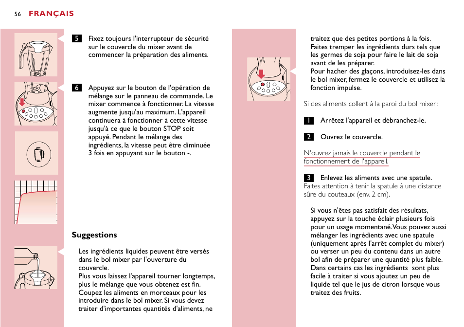 Philips Robot de cuisine User Manual | Page 56 / 118