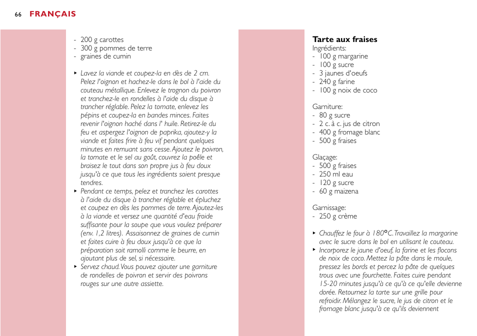 Philips Robot de cuisine User Manual | Page 66 / 118