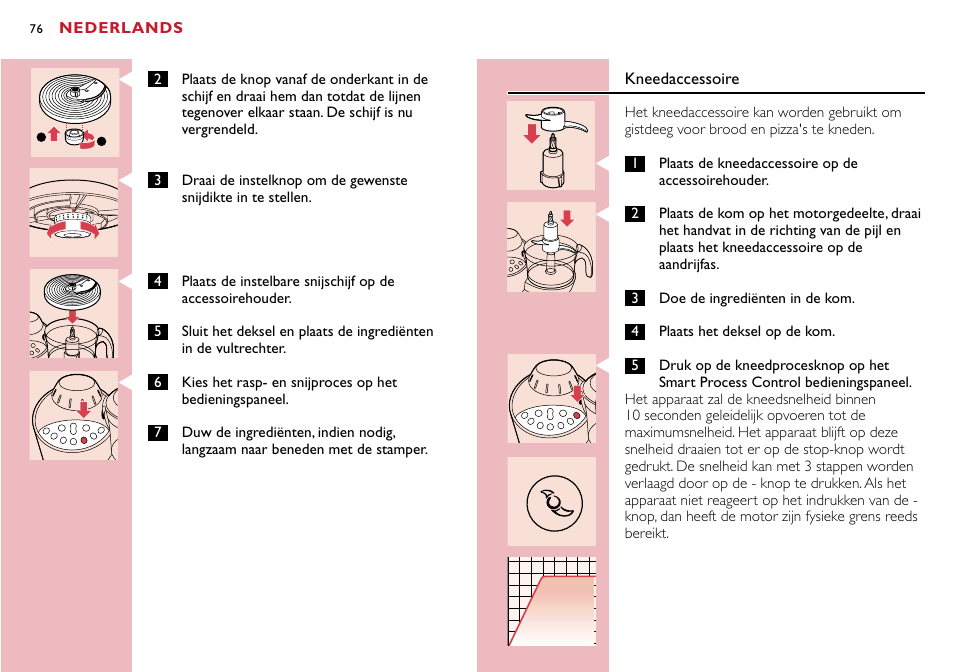 Philips Robot de cuisine User Manual | Page 76 / 118