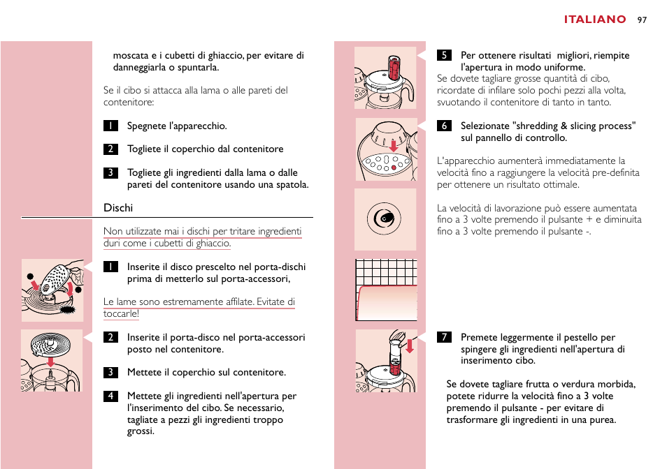 Philips Robot de cuisine User Manual | Page 97 / 118