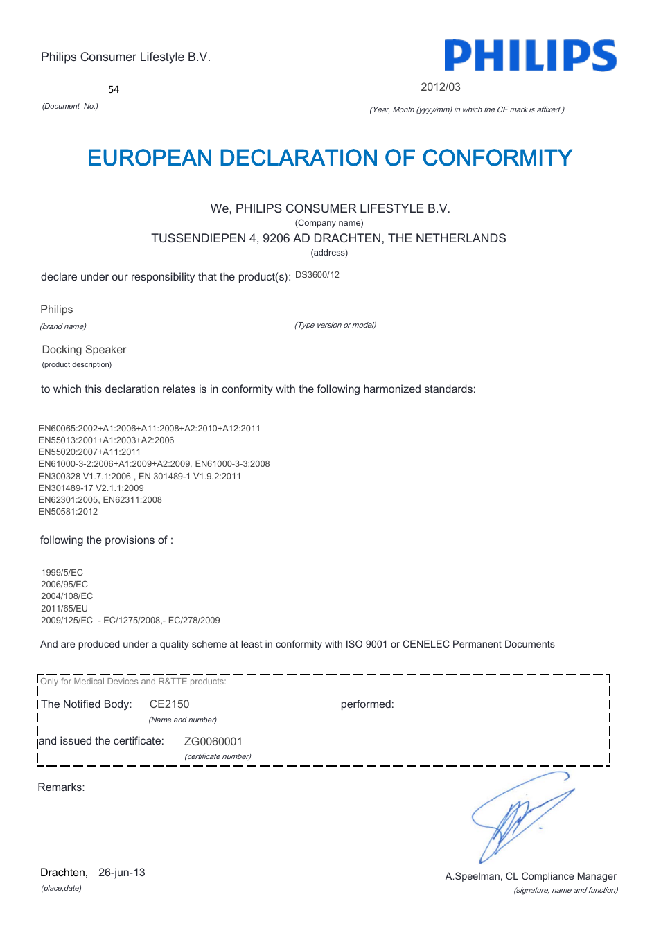 Philips Station d'accueil avec Bluetooth® User Manual | 21 pages