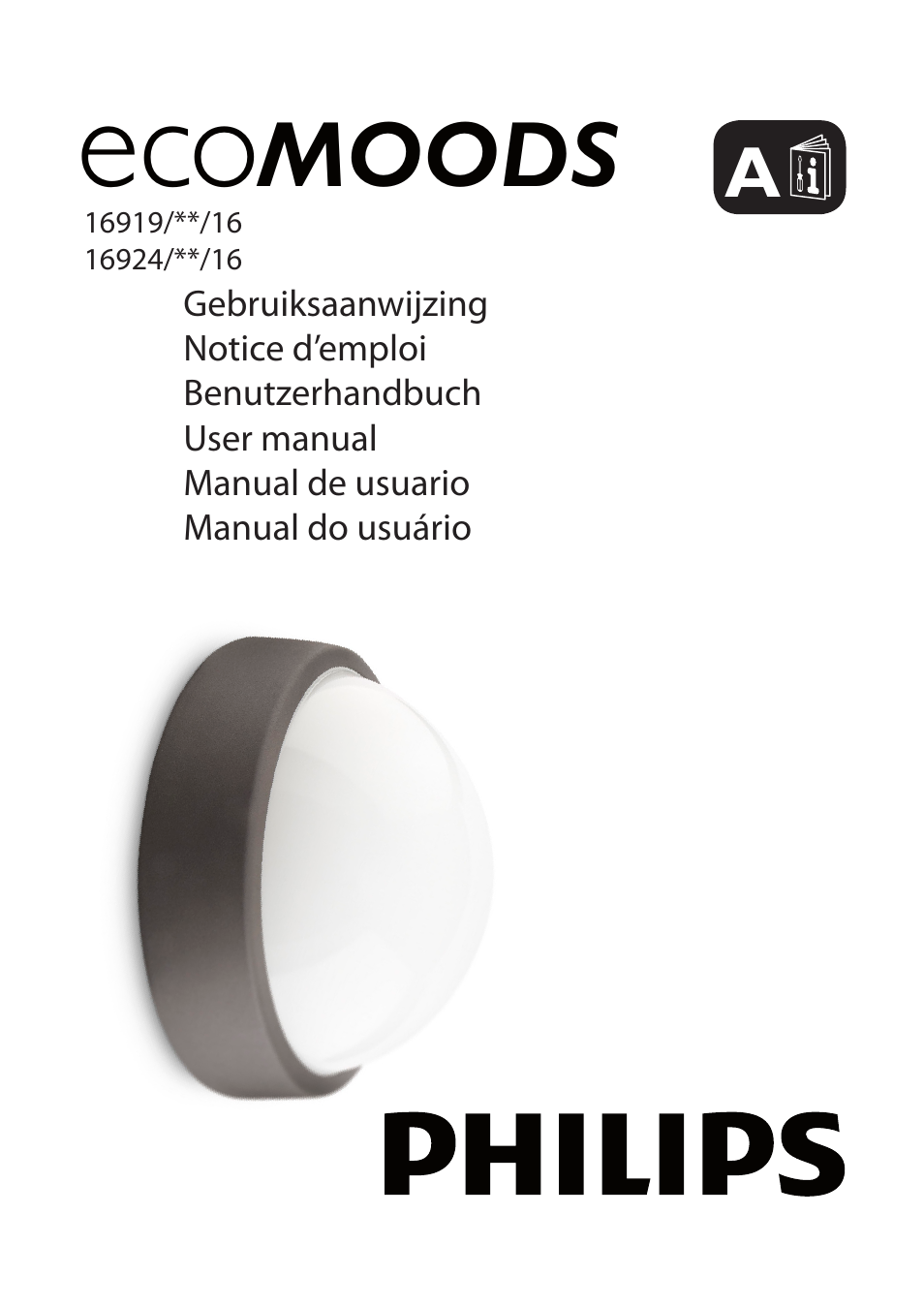 Philips Ecomoods Applique murale User Manual | 8 pages