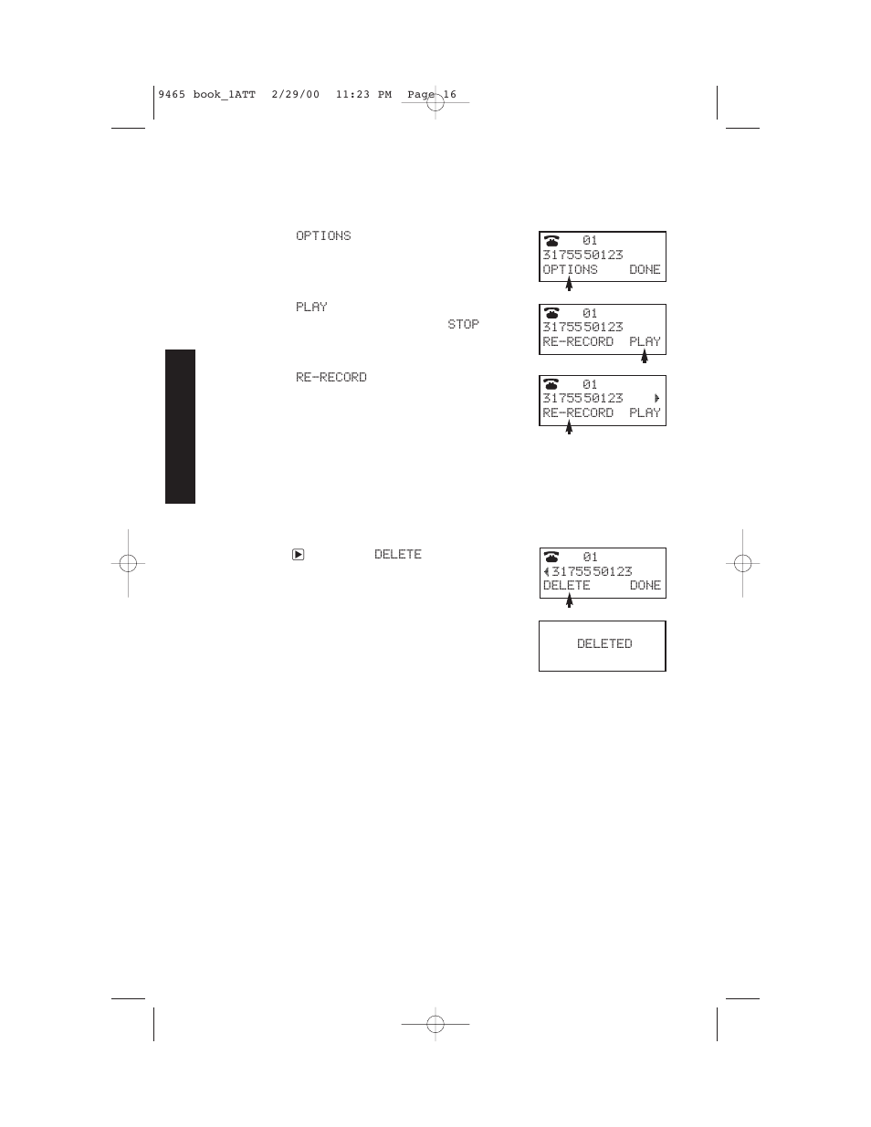 Feature setup | AT&T 9465 User Manual | Page 18 / 56