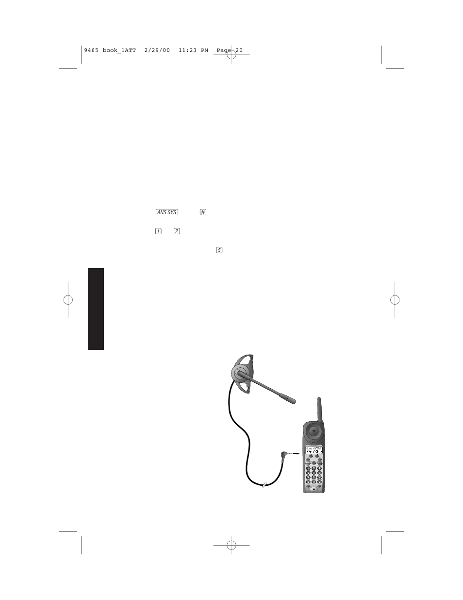 Telephone operation, At the handset, Record a phone conversation | Headset jack | AT&T 9465 User Manual | Page 22 / 56