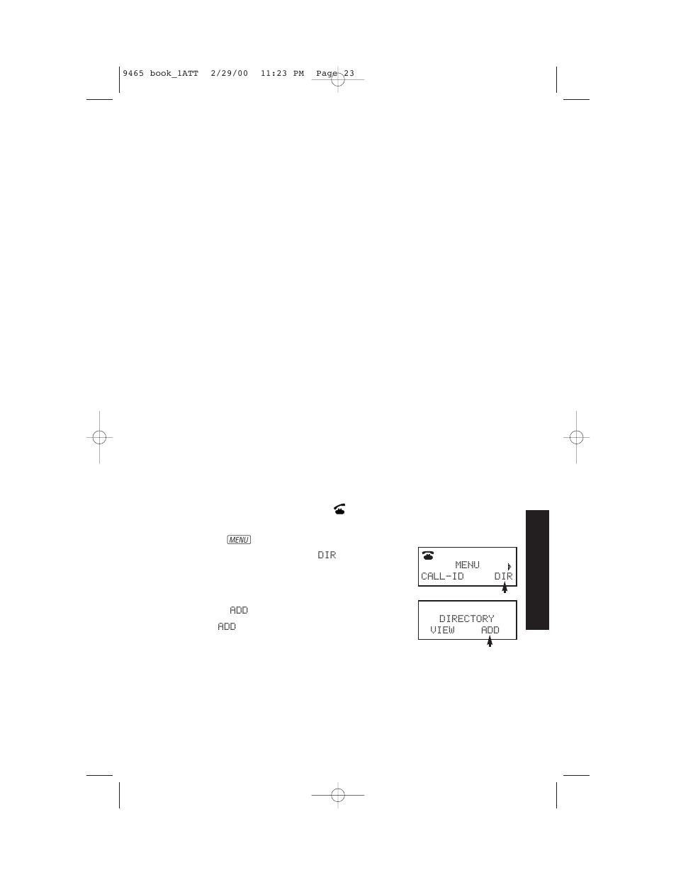Priority ring, Talking caller id | AT&T 9465 User Manual | Page 25 / 56