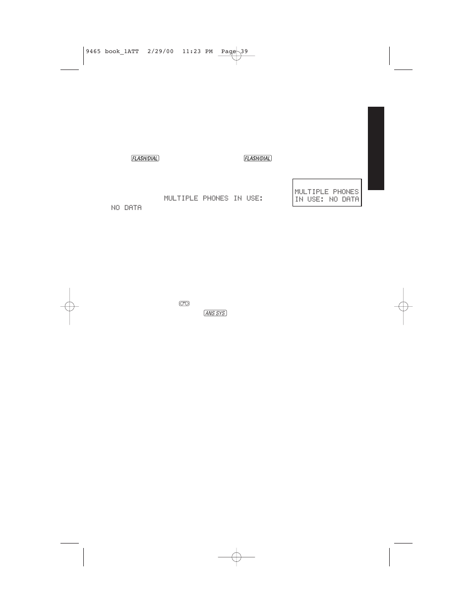 Caller id operation, Call waiting, Incoming call history | Mailbox link | AT&T 9465 User Manual | Page 41 / 56