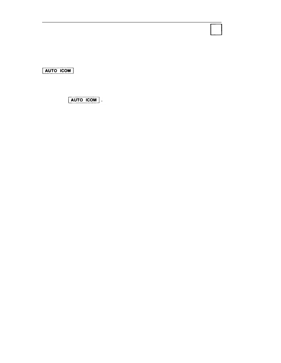 Automatic intercom, Using auto icom | AT&T System 25 User Manual | Page 14 / 75