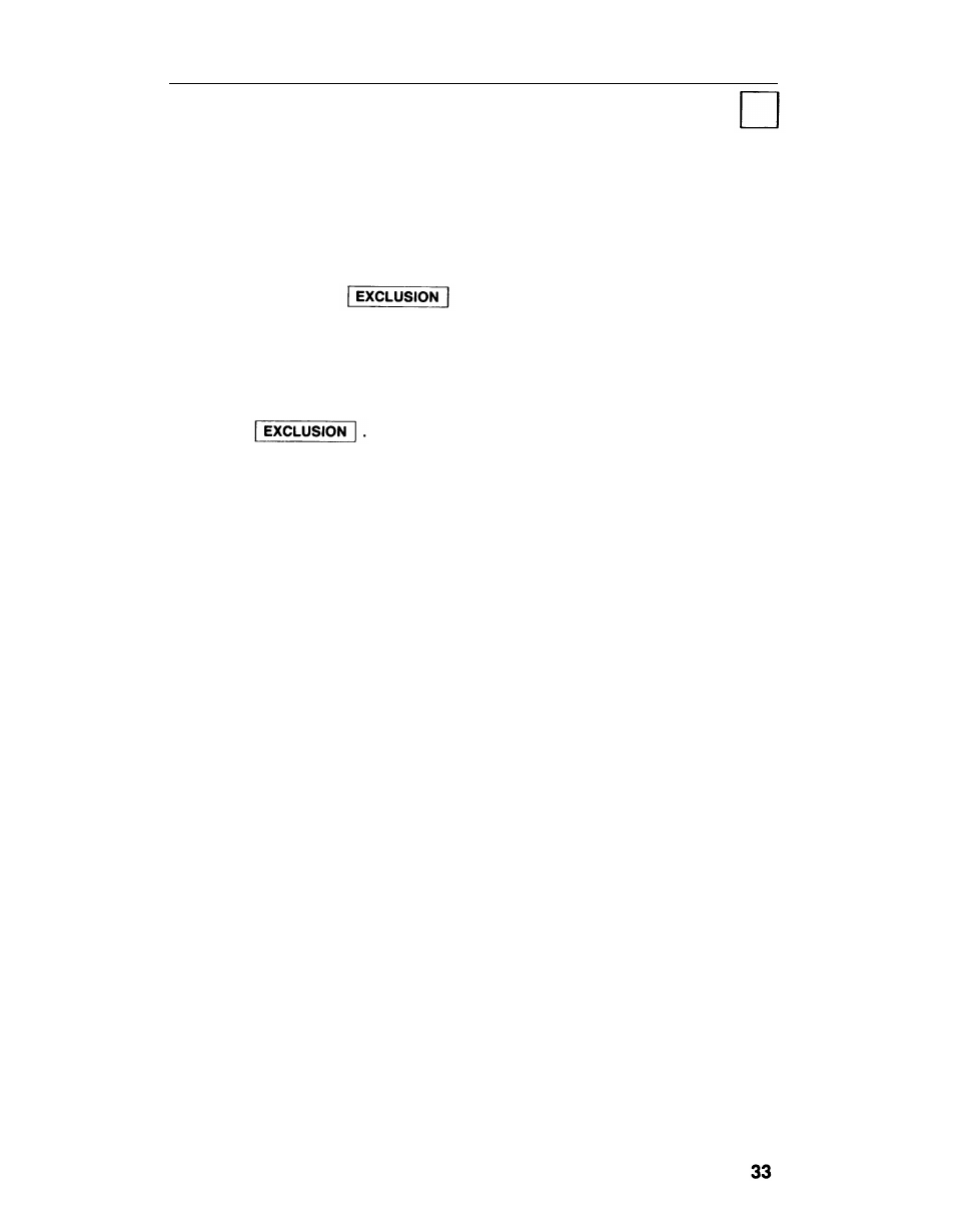 Exclusion, Activating exclusion | AT&T System 25 User Manual | Page 36 / 75