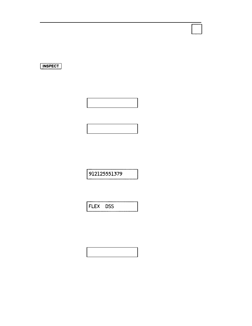 Inspect | AT&T System 25 User Manual | Page 43 / 75