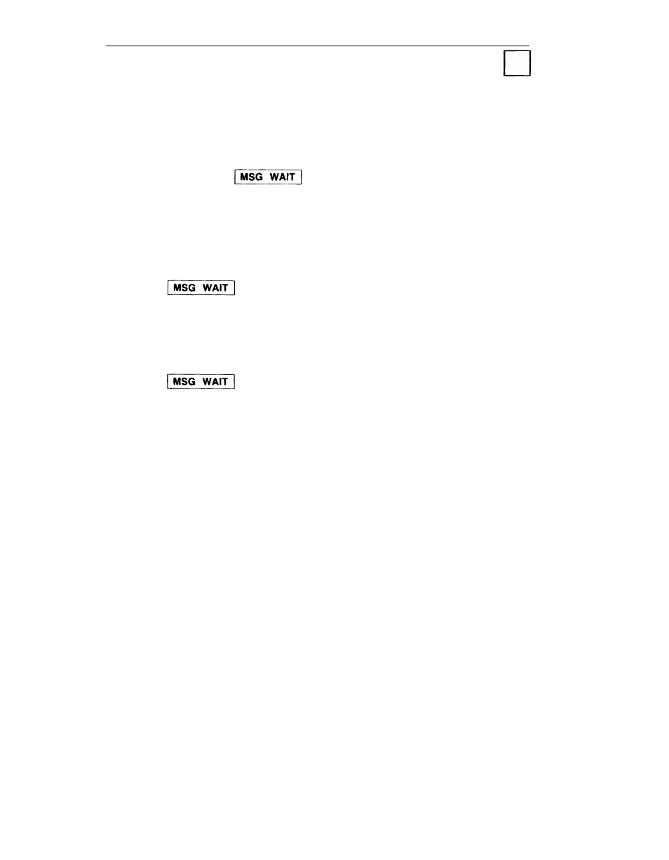 Personal message waiting, Sending a personal signal, Canceling a personal signal | AT&T System 25 User Manual | Page 51 / 75