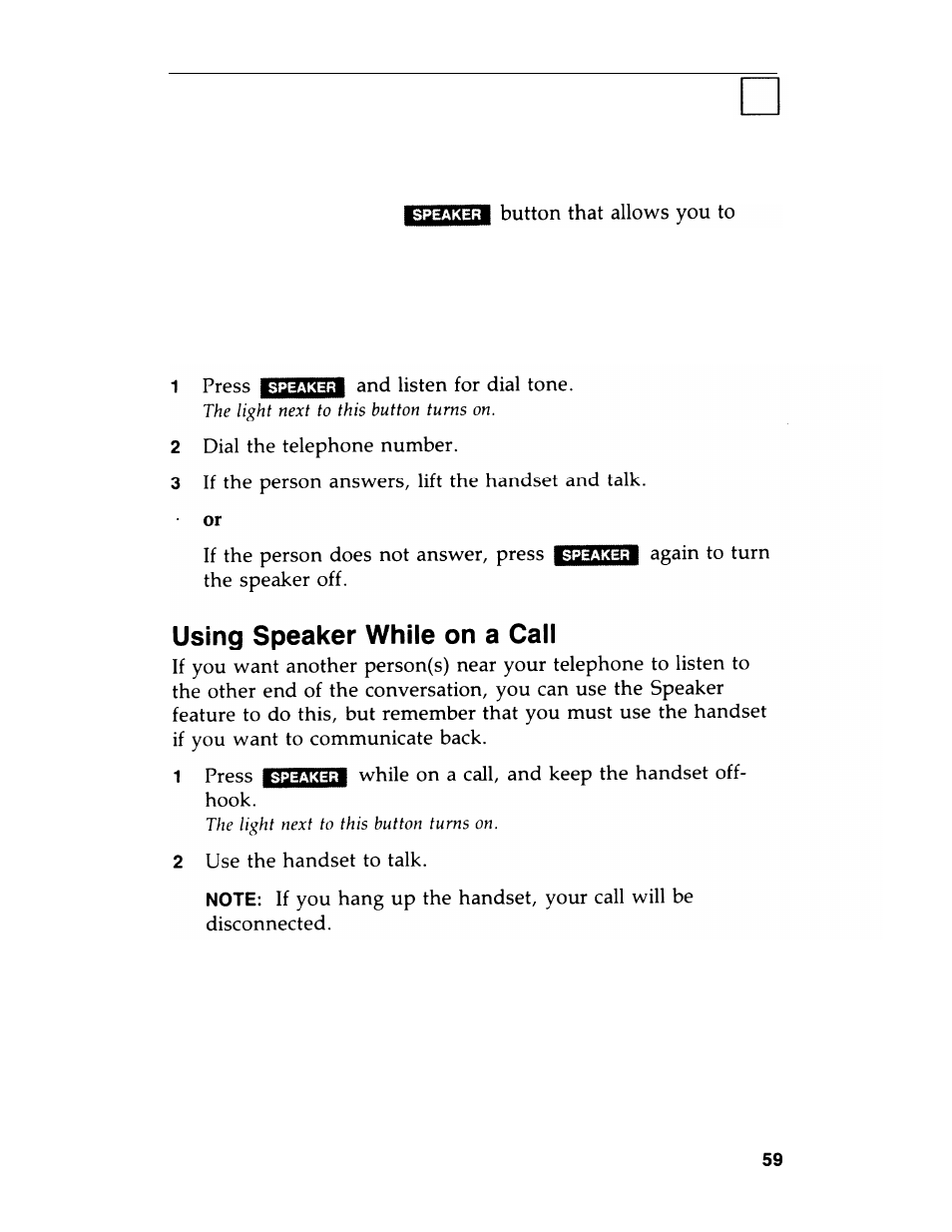 Speaker | AT&T System 25 User Manual | Page 62 / 75