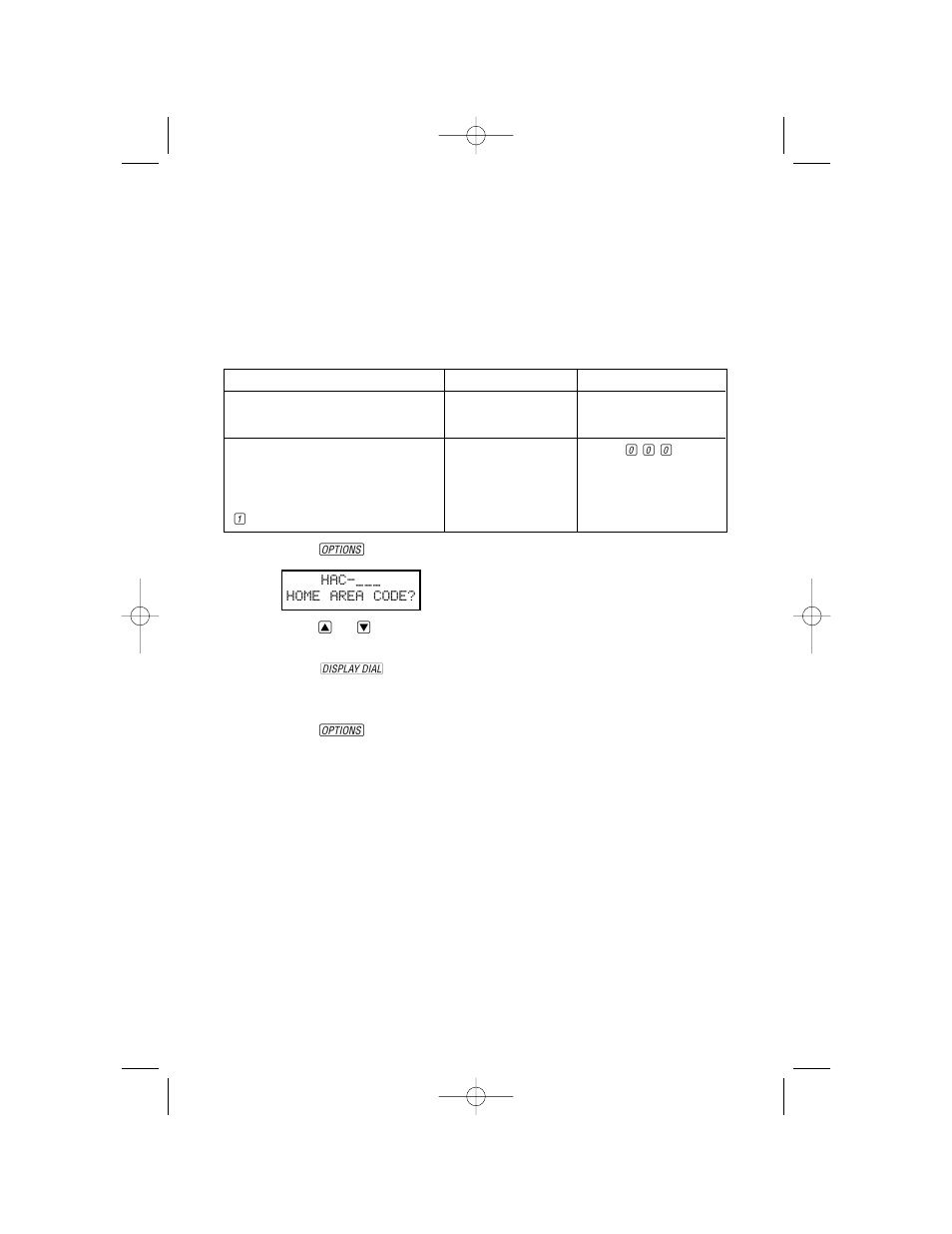 Feature settings, Set home area code | AT&T Trimline 260 User Manual | Page 14 / 28