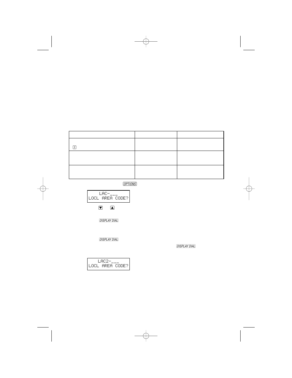 Feature settings, Set local area codes | AT&T Trimline 260 User Manual | Page 15 / 28