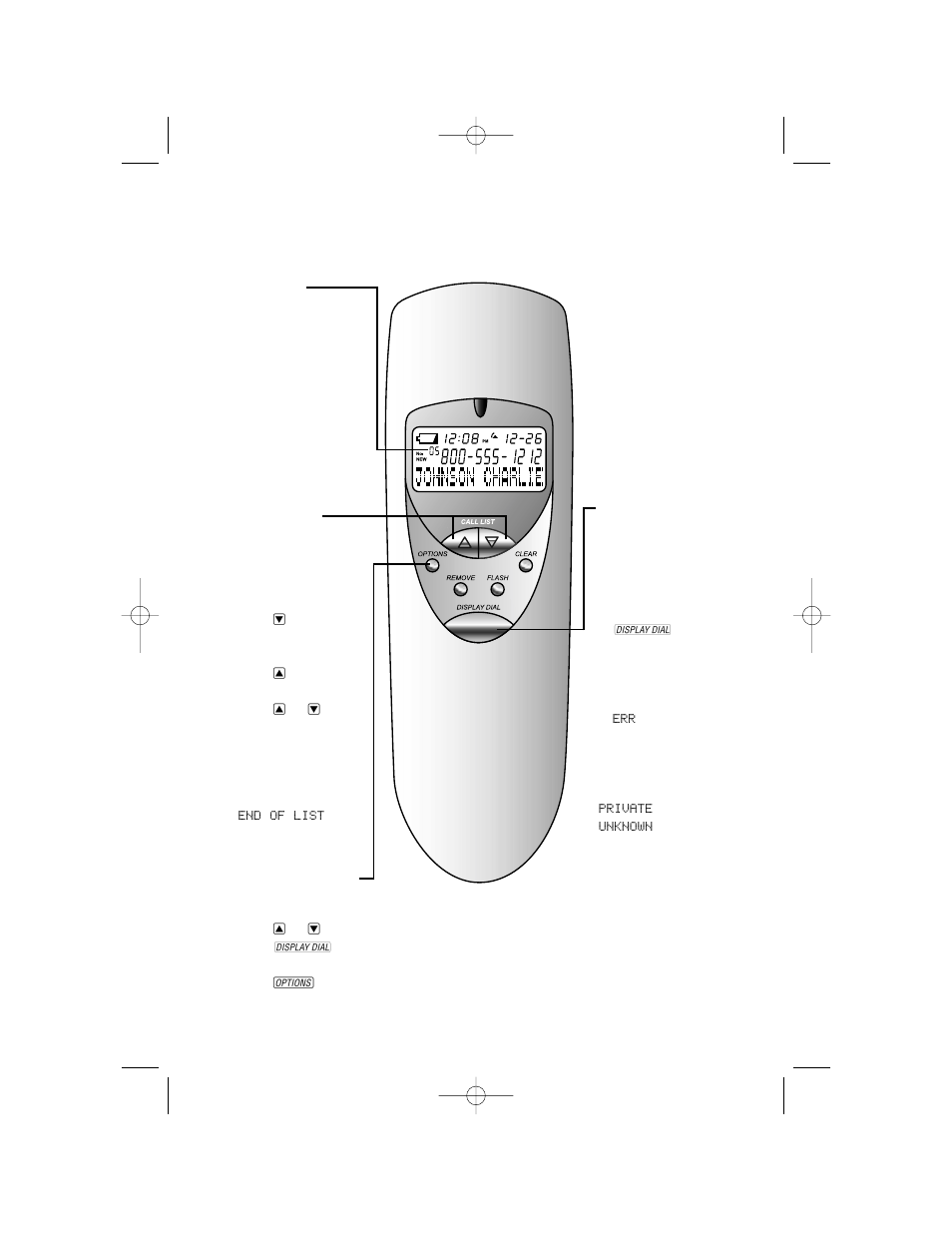 Caller id operation | AT&T Trimline 260 User Manual | Page 24 / 28