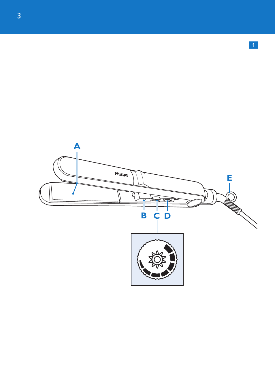 Philips SalonStraight Control + Lisseur User Manual | Page 3 / 84