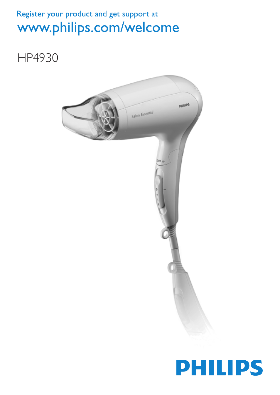 Philips Sèche-cheveux User Manual | 62 pages