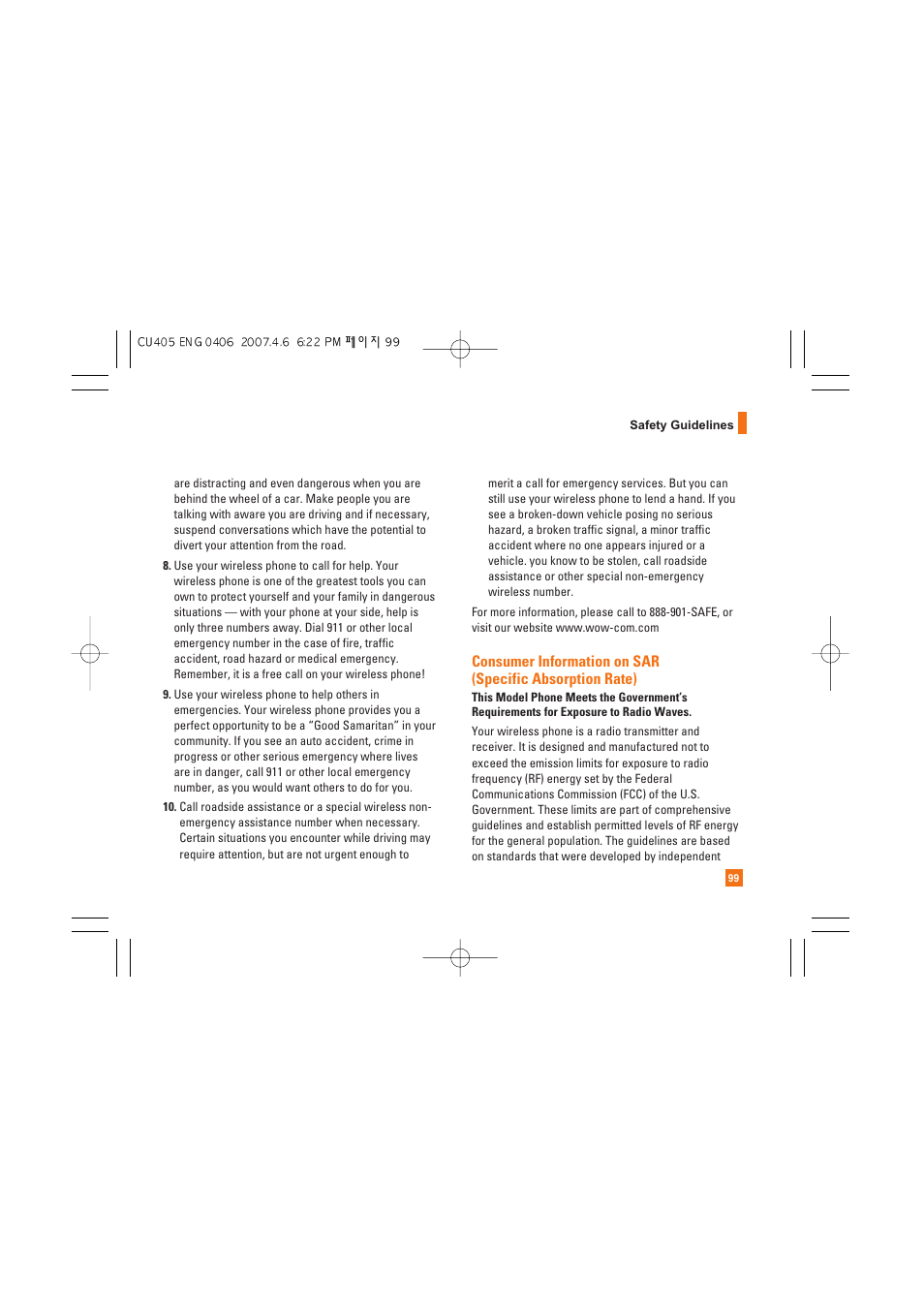 AT&T CU405 User Manual | Page 103 / 230