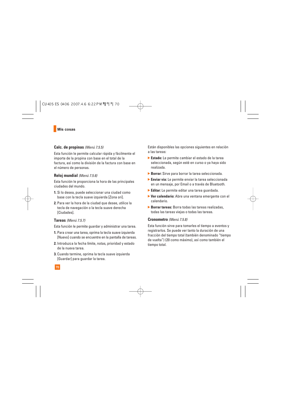 AT&T CU405 User Manual | Page 184 / 230
