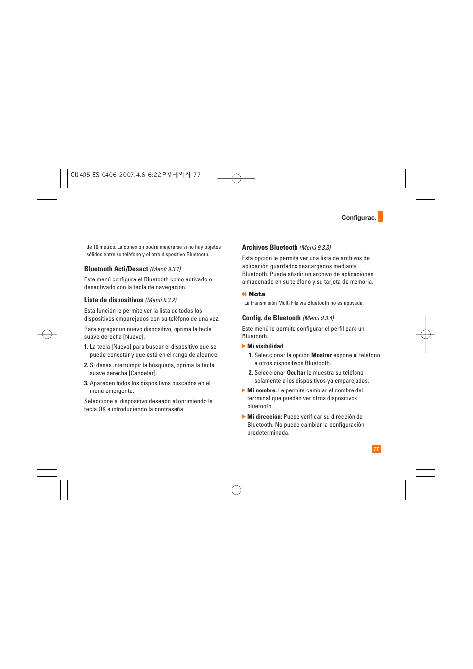 AT&T CU405 User Manual | Page 191 / 230