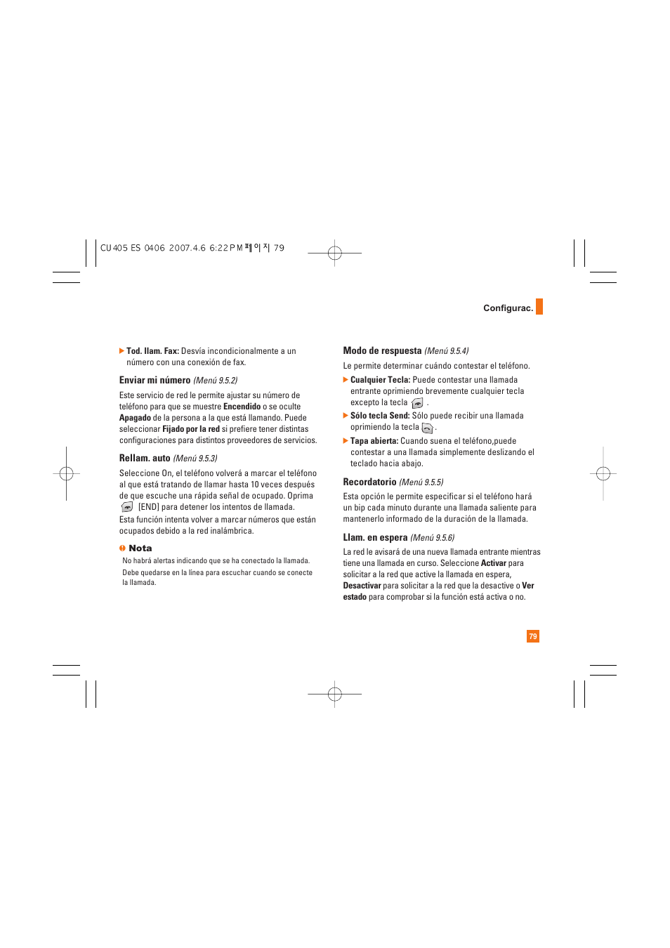 AT&T CU405 User Manual | Page 193 / 230