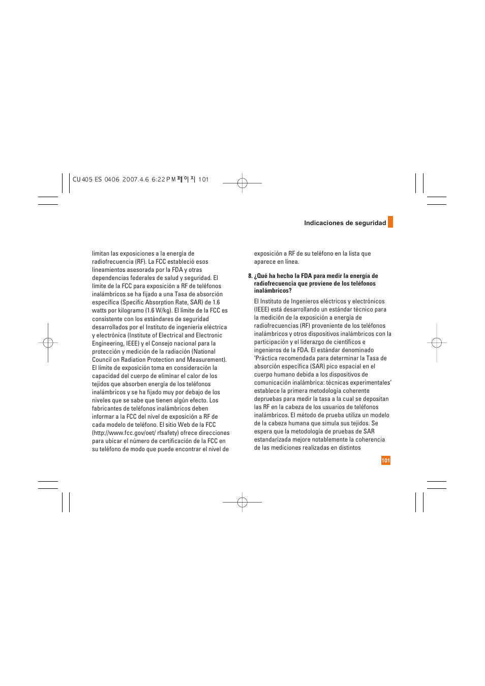 AT&T CU405 User Manual | Page 215 / 230