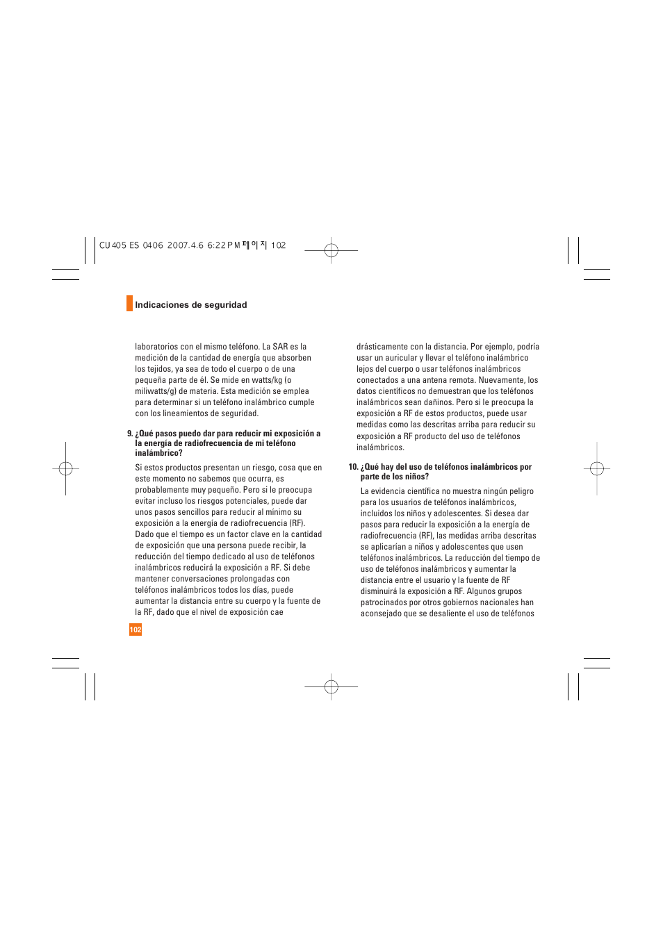AT&T CU405 User Manual | Page 216 / 230