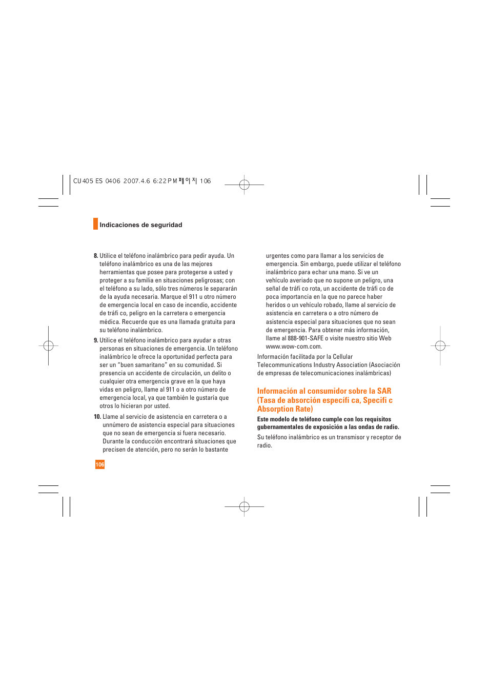 AT&T CU405 User Manual | Page 220 / 230