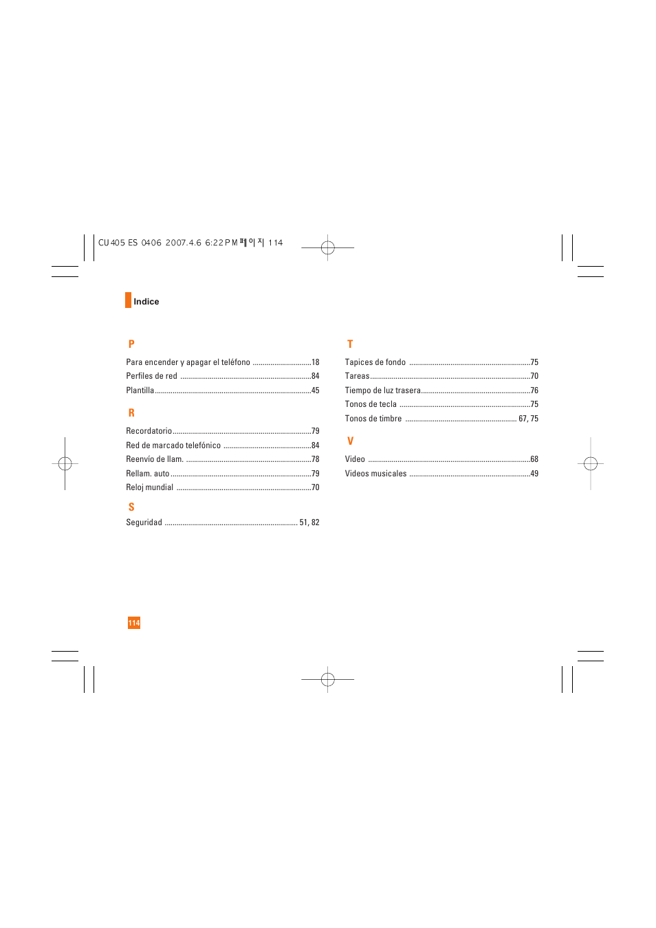 AT&T CU405 User Manual | Page 228 / 230