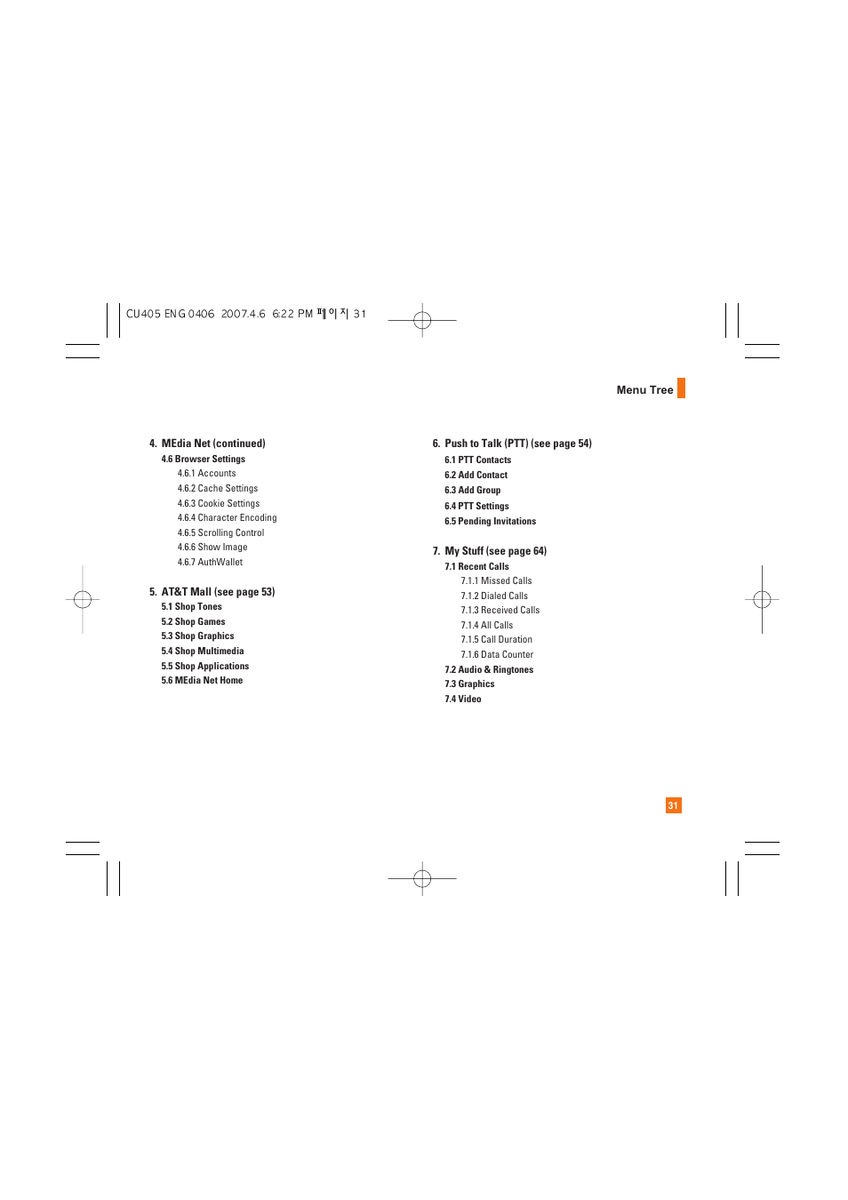 AT&T CU405 User Manual | Page 35 / 230