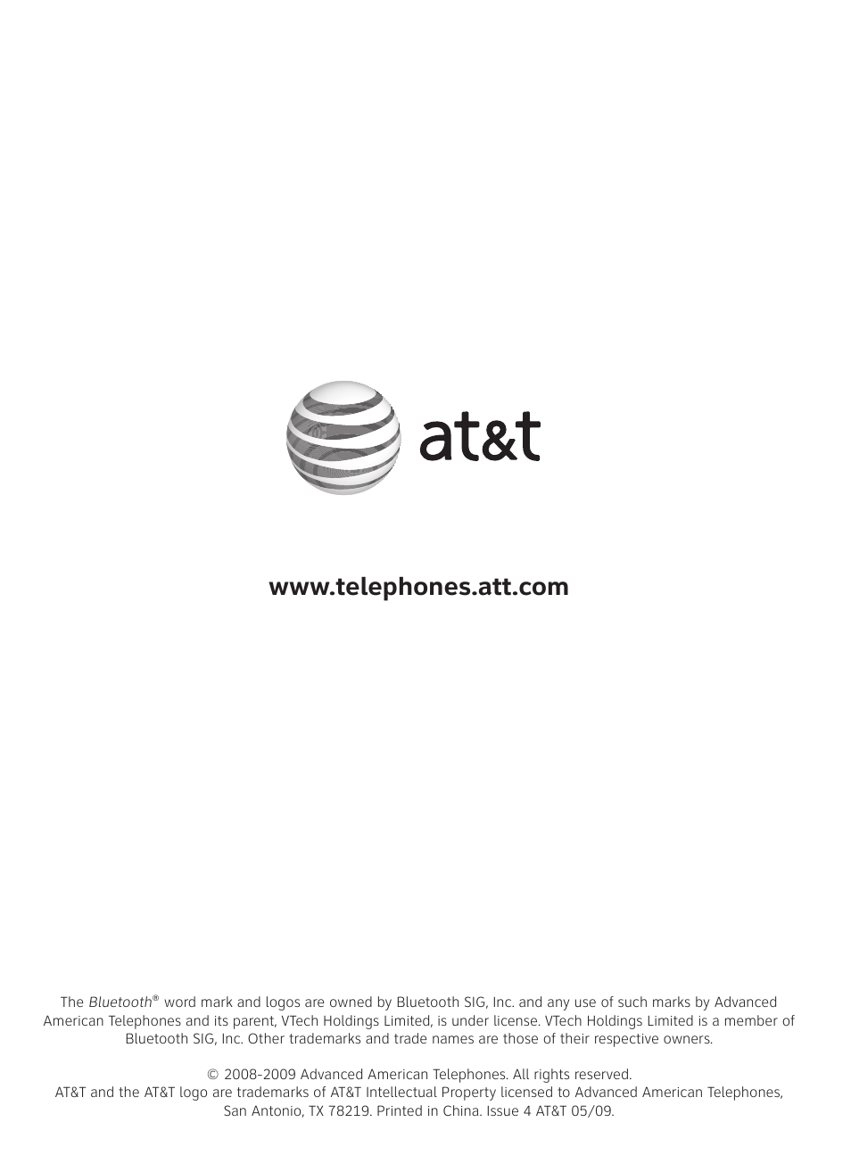 AT&T DECT TL91178 User Manual | Page 13 / 13