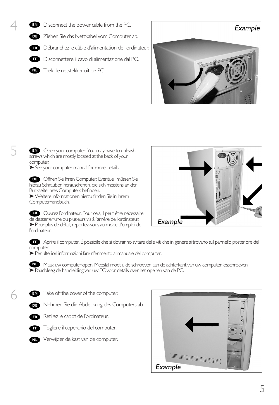 Philips Graveur interne IDE User Manual | Page 4 / 51