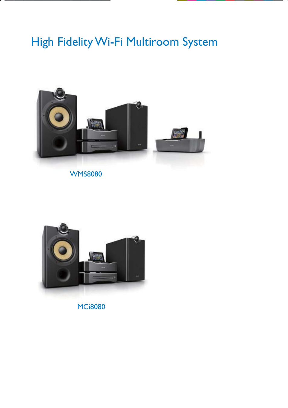 High fidelity wi-fi multiroom system | Philips Streamium Chaîne sans fil pour Android™ User Manual | Page 26 / 28