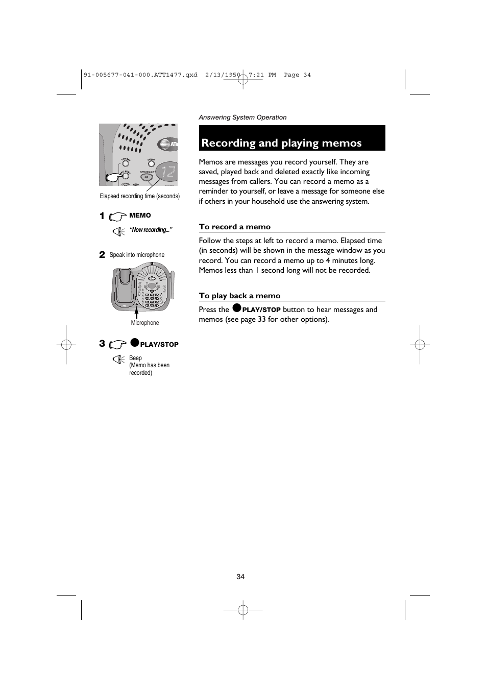 AT&T 1177 User Manual | Page 36 / 47