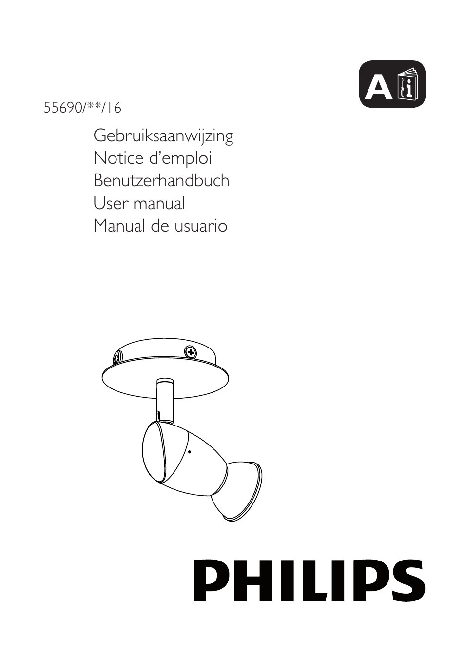 Philips myLiving Spot User Manual | 9 pages