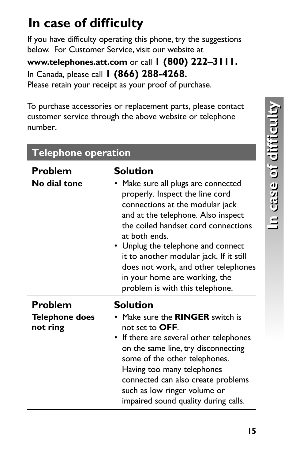 AT&T 915 User Manual | Page 18 / 20