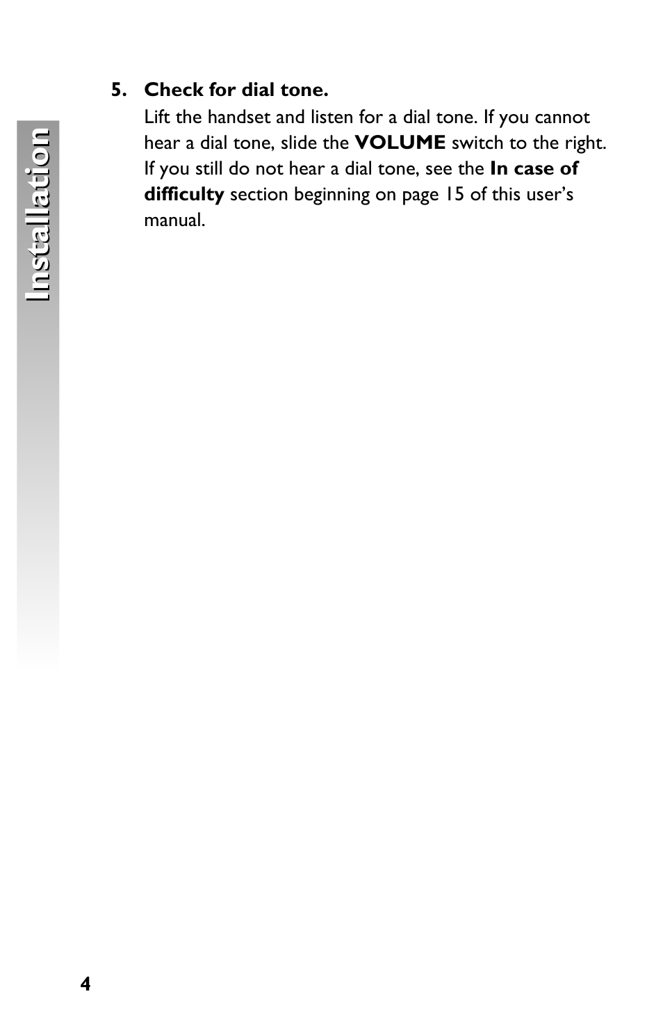 Installation | AT&T 915 User Manual | Page 7 / 20