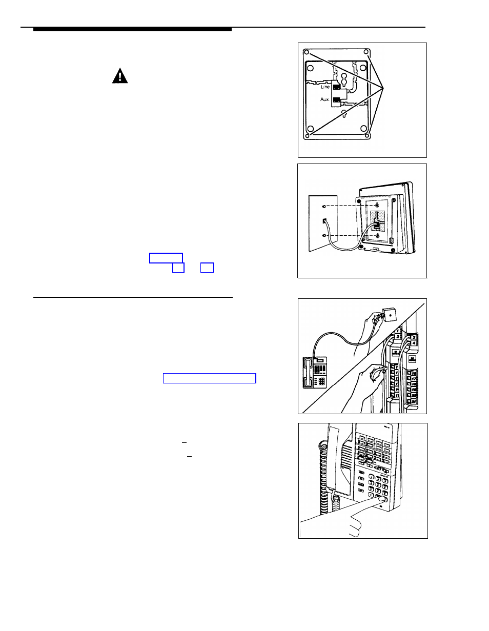 Connecting and testing telephones | AT&T Palm Pre PARTNER Plus Communications System Release 3 User Manual | Page 18 / 26