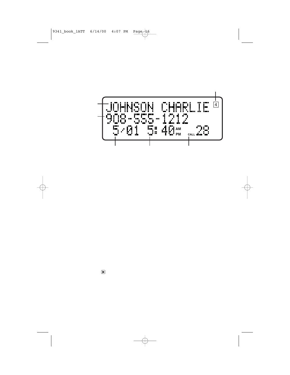 Caller id operation, About call history, Review call history | AT&T 9341 User Manual | Page 18 / 26