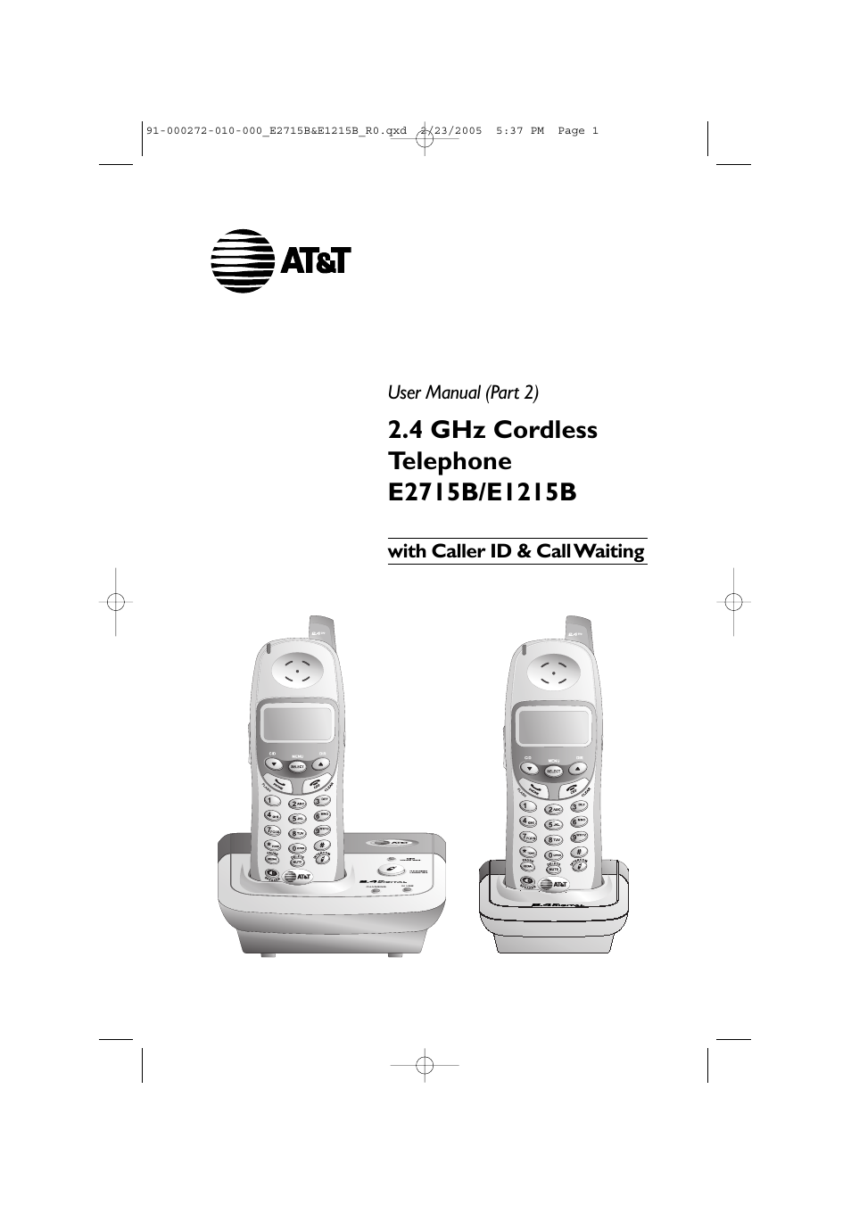 AT&T E2715B User Manual | 28 pages