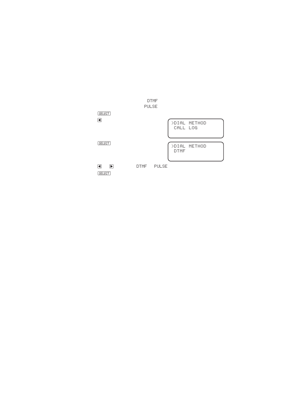 Feature setup, Set dial mode | AT&T 2255 User Manual | Page 12 / 33