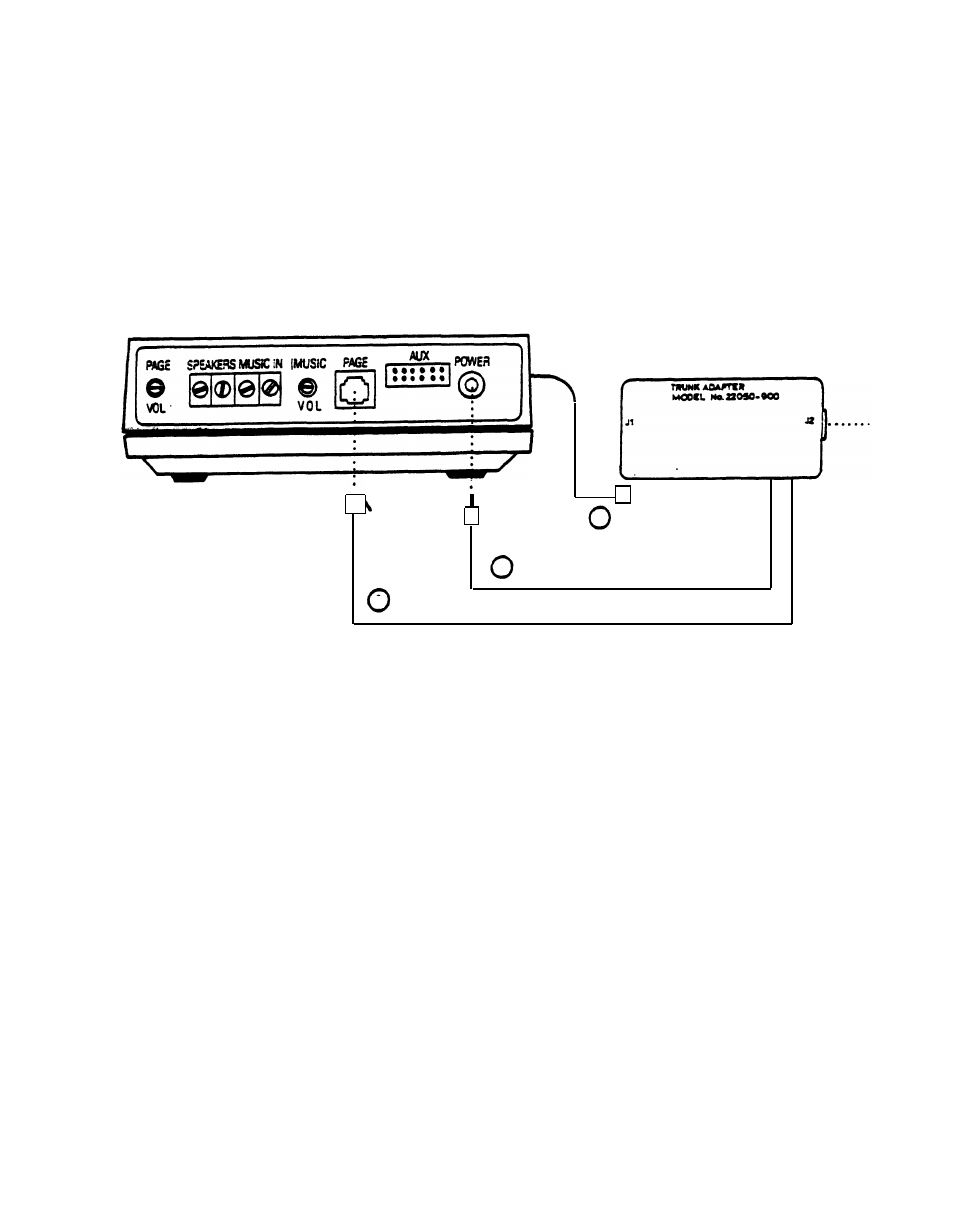 Required material, Connecting pagepac 6 using a pagepac trunk adapter | AT&T 146 User Manual | Page 8 / 22