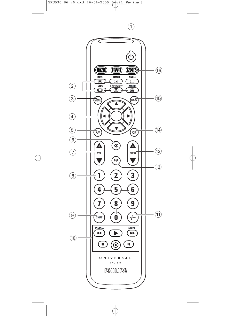 Philips Télécommande universelle User Manual | Page 3 / 76