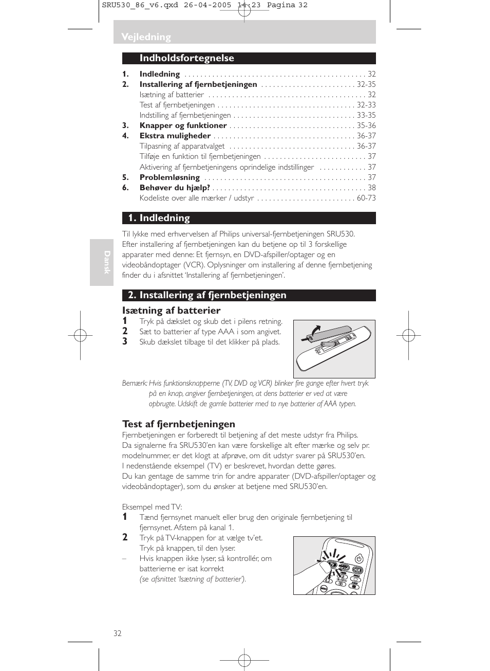 Philips Télécommande universelle User Manual | Page 32 / 76