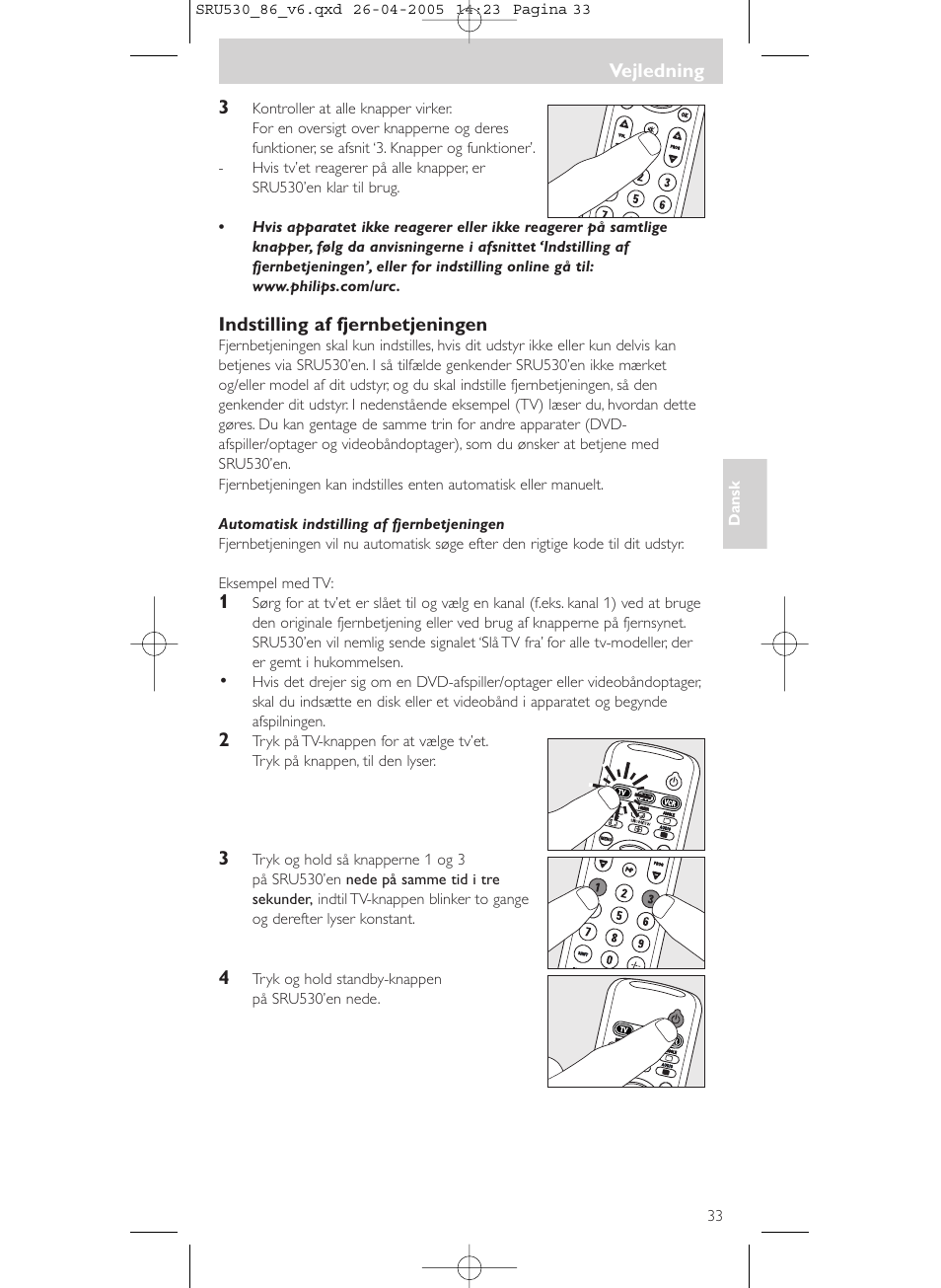 Philips Télécommande universelle User Manual | Page 33 / 76