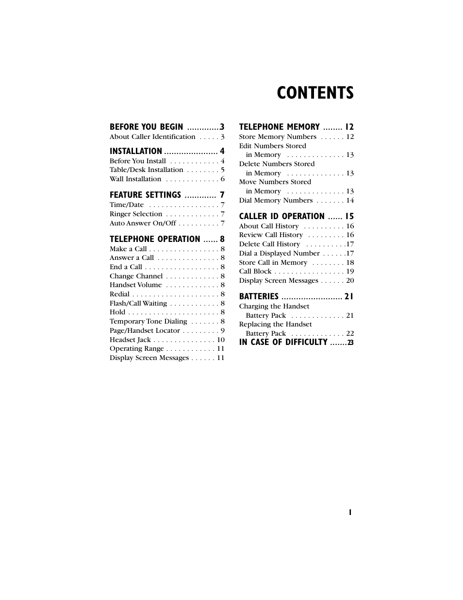 AT&T 9230 User Manual | Page 3 / 25