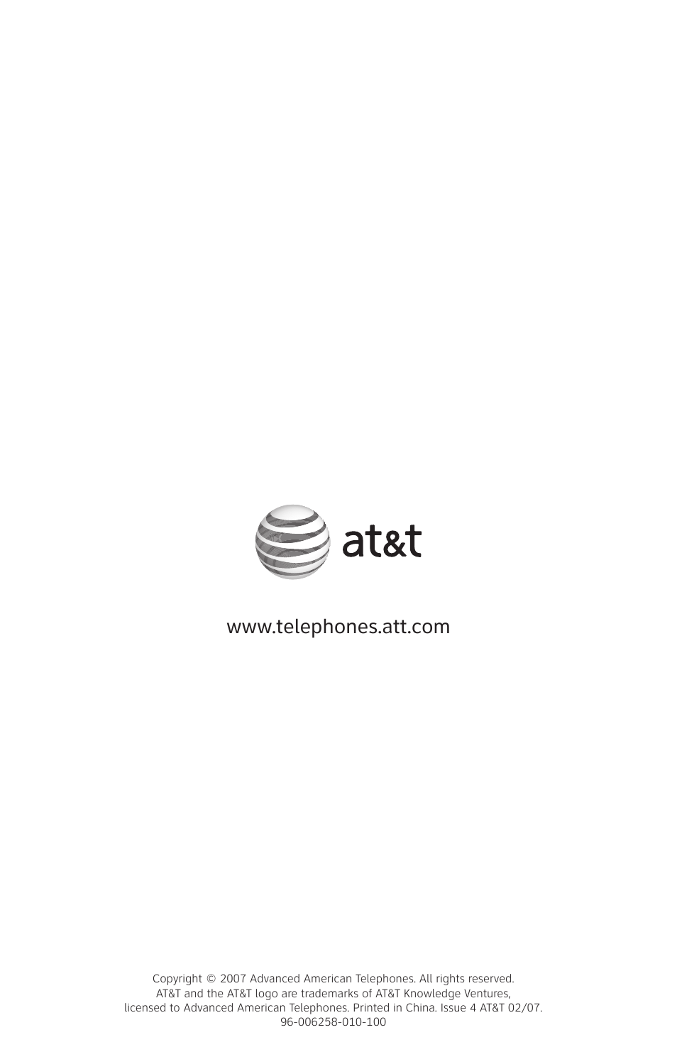 AT&T E5903B User Manual | Page 6 / 6