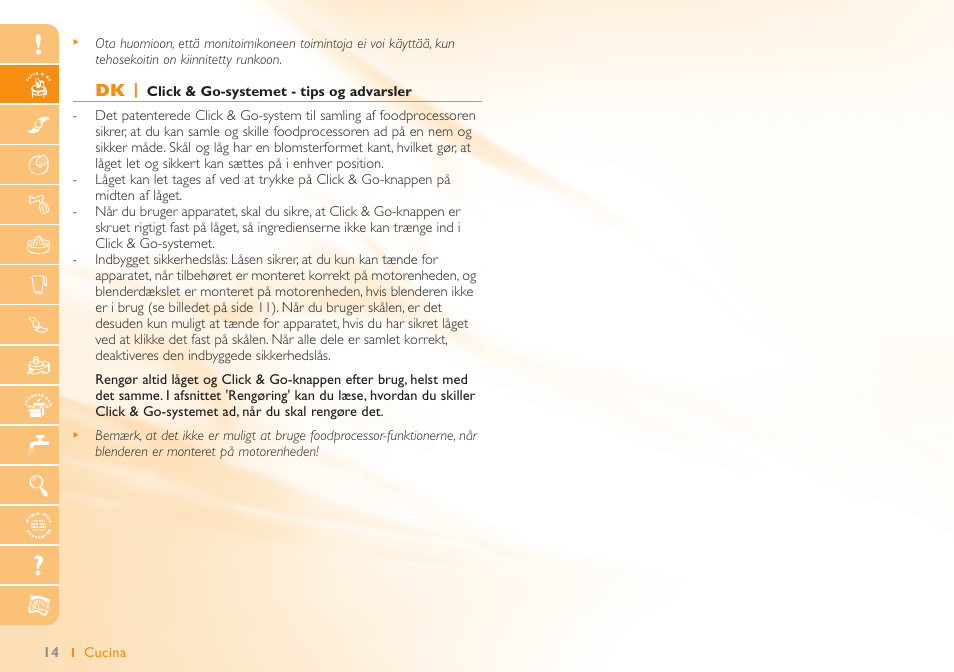Philips Robot de cuisine User Manual | Page 14 / 64