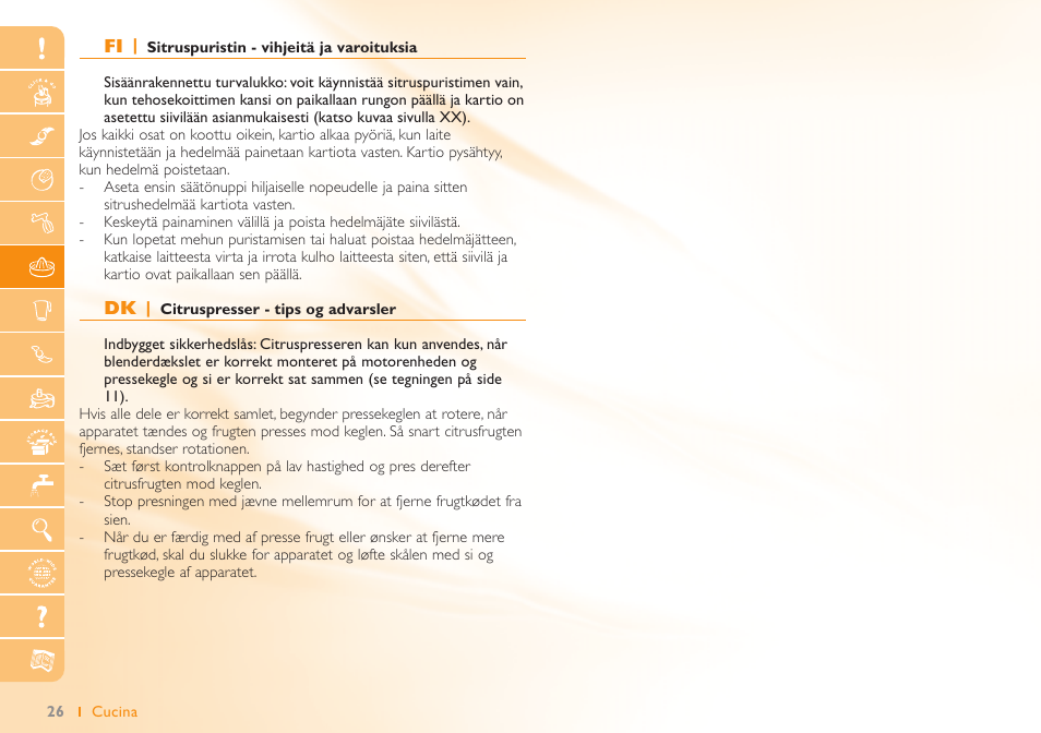 Philips Robot de cuisine User Manual | Page 26 / 64