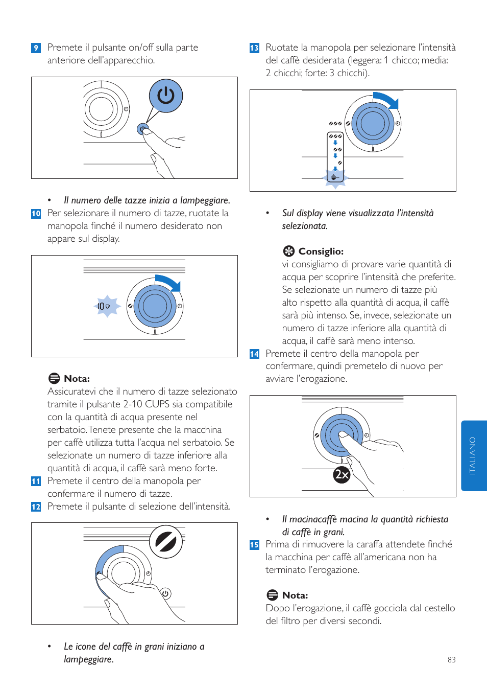 Philips Grind & Brew Cafetière User Manual | Page 83 / 212